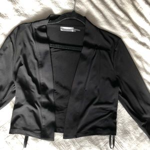 Calvin Klein black shrug cardigan